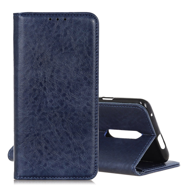 Magnetic Retro Crazy Horse Texture Horizontal Flip Leather Case for Oneplus 7 Pro, with Holder & Card Slots & Photo Frame