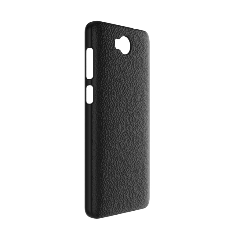 Litchi Texture Transparent PC Shockproof Protective Case for CUBOT A5