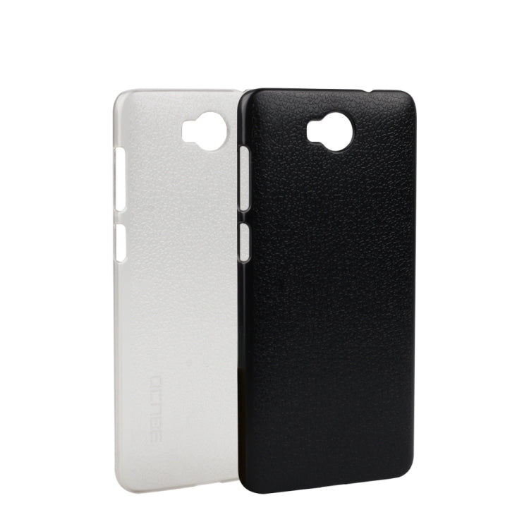 Litchi Texture Transparent PC Shockproof Protective Case for CUBOT A5