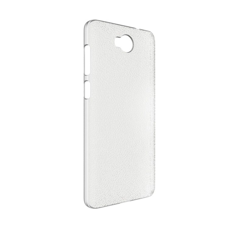 Litchi Texture Transparent PC Shockproof Protective Case for CUBOT A5