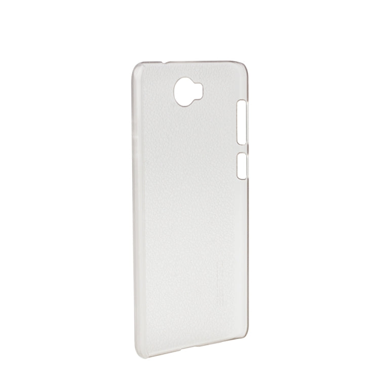 Litchi Texture Transparent PC Shockproof Protective Case for CUBOT A5