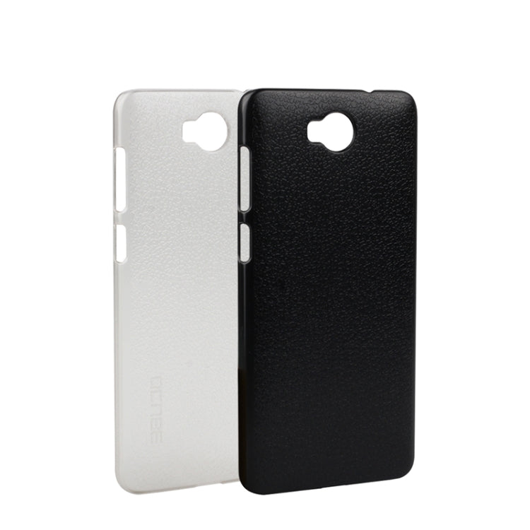 Litchi Texture Transparent PC Shockproof Protective Case for CUBOT A5
