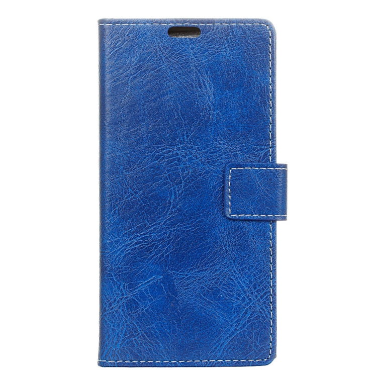 For Wiko Jerry 3 Retro Crazy Horse Texture Horizontal Flip Leather Case with Holder & Card Slots & Wallet & Photo Frame