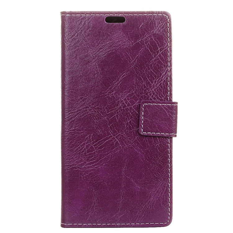 For Wiko Jerry 3 Retro Crazy Horse Texture Horizontal Flip Leather Case with Holder & Card Slots & Wallet & Photo Frame