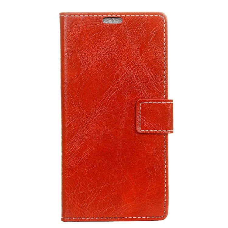 For Wiko Jerry 3 Retro Crazy Horse Texture Horizontal Flip Leather Case with Holder & Card Slots & Wallet & Photo Frame