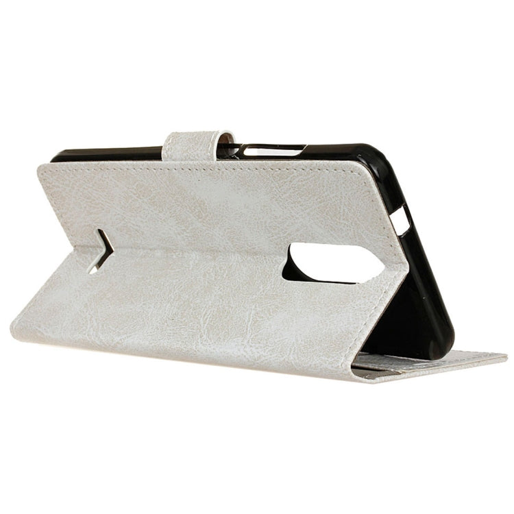 For Wiko Jerry 3 Retro Crazy Horse Texture Horizontal Flip Leather Case with Holder & Card Slots & Wallet & Photo Frame