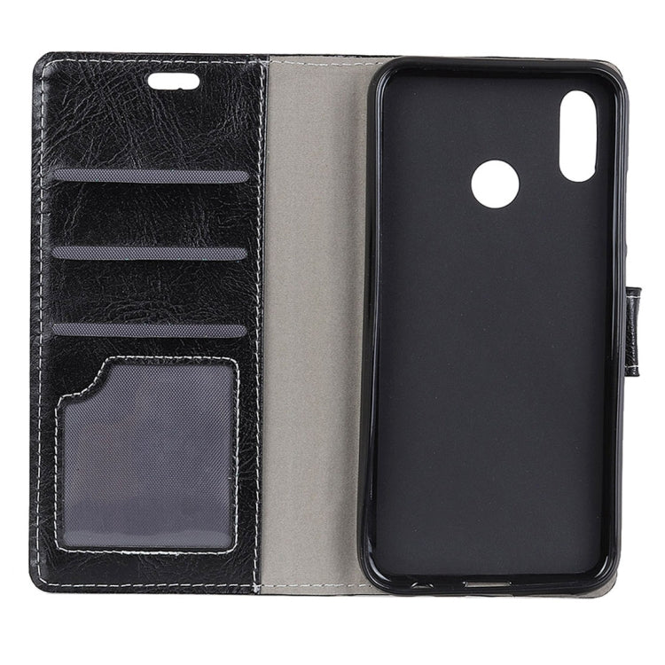 For Wiko View 2 Pro Retro Crazy Horse Texture Horizontal Flip Leather Case with Holder & Card Slots & Wallet & Photo Frame
