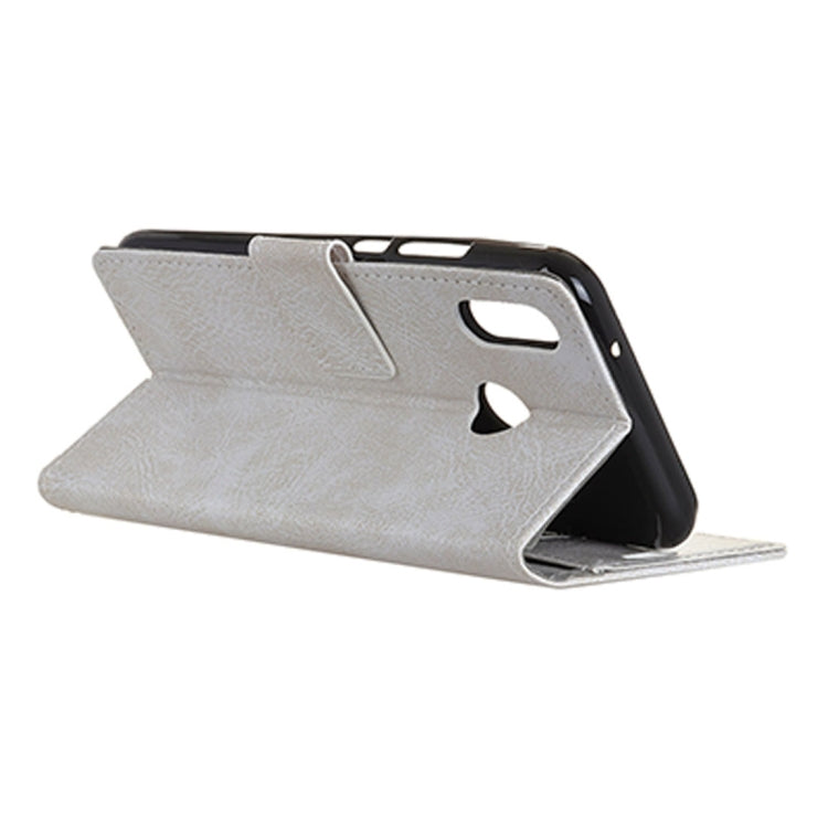 For Wiko View 2 Pro Retro Crazy Horse Texture Horizontal Flip Leather Case with Holder & Card Slots & Wallet & Photo Frame