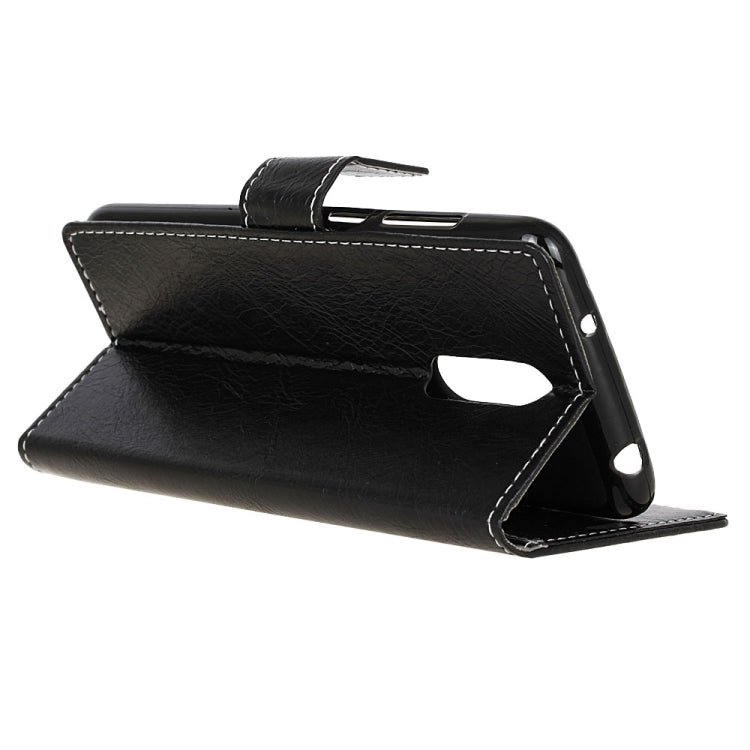 Retro Crazy Horse Texture Horizontal Flip Leather Case for OnePlus 7 Pro, with Holder & Card Slots & Photo Frame & Wallet
