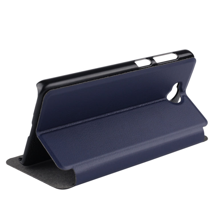 CUBOT Spring Texture Horizontal Flip Leather Case for CUBOT A5 with Holder