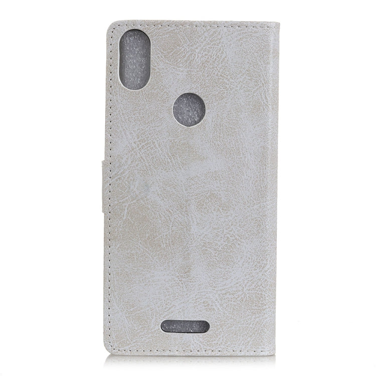 For Wiko View Max Retro Crazy Horse Texture Horizontal Flip Leather Case with Holder & Card Slots & Wallet & Photo