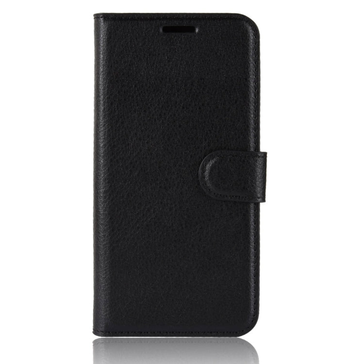 Litchi Texture Horizontal Flip Leather Case for Wiko View 2, with Holder & Card Slots & Wallet