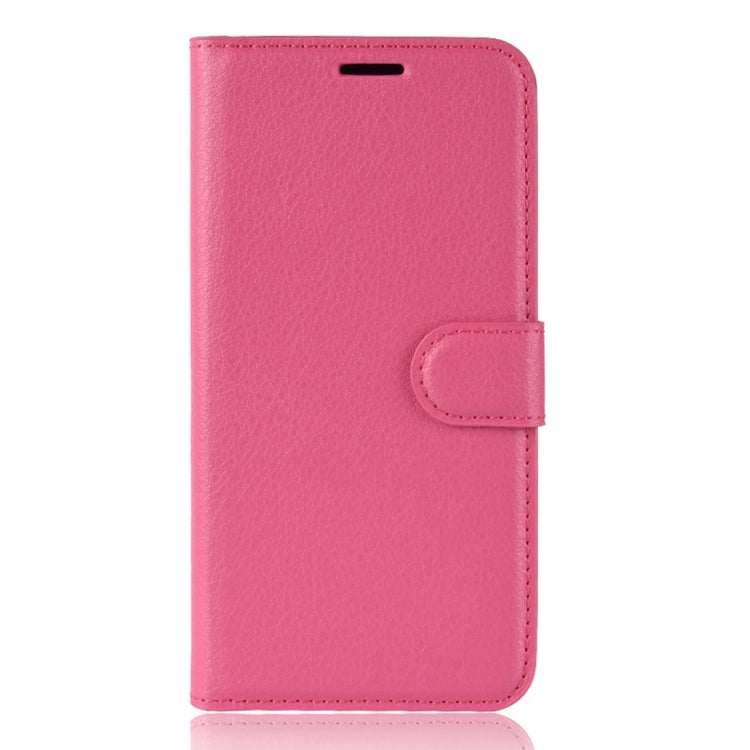 Litchi Texture Horizontal Flip Leather Case for Wiko View 2, with Holder & Card Slots & Wallet