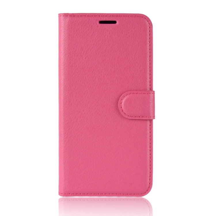Litchi Texture Horizontal Flip Leather Case for Wiko View Go, with Wallet & Holder & Card Slots