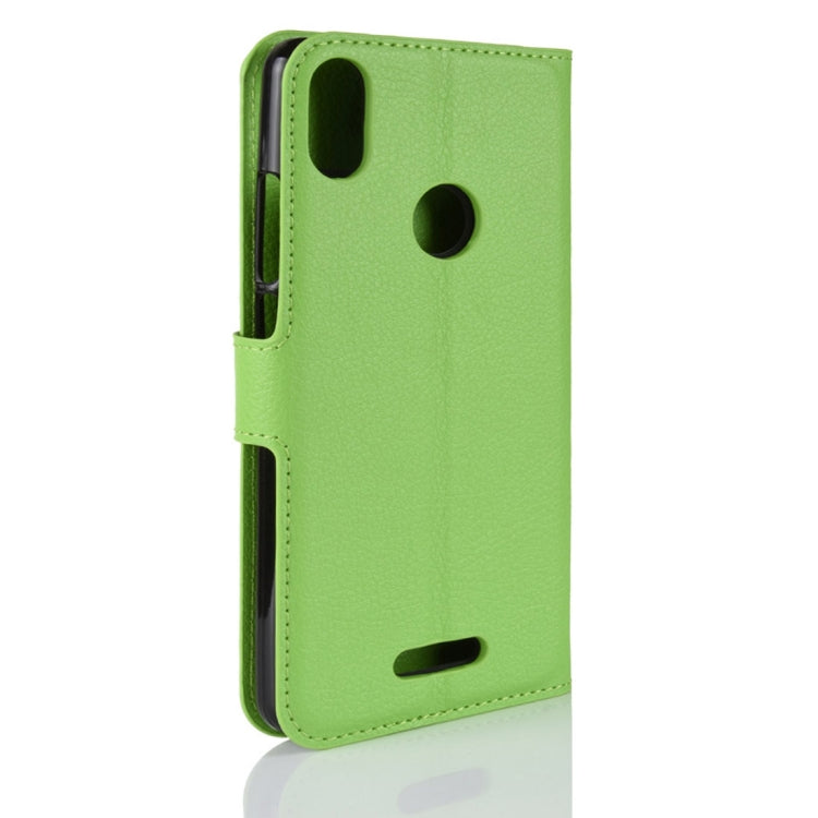 Litchi Texture Horizontal Flip Leather Case for Wiko View Max,with Wallet & Holder & Card Slots