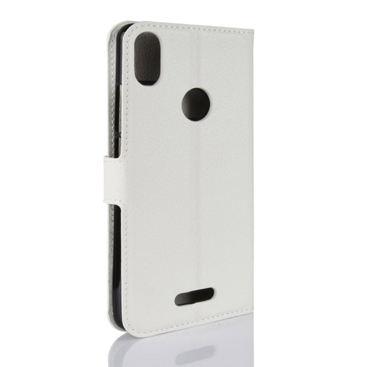 Litchi Texture Horizontal Flip Leather Case for Wiko View Max,with Wallet & Holder & Card Slots