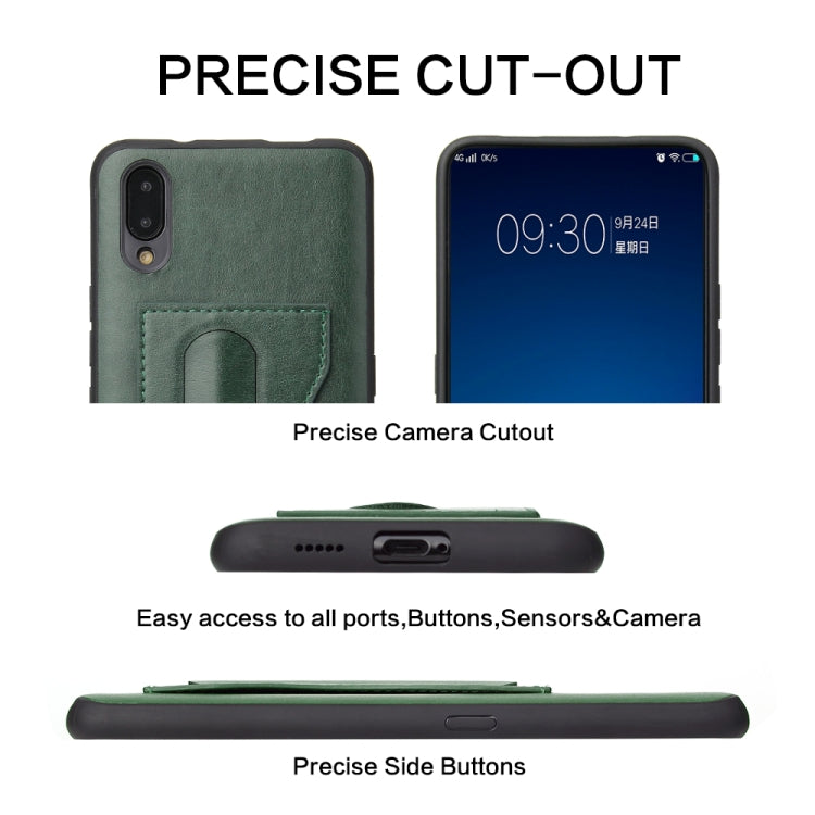 Fierre Shann Full Coverage Protective Leather Case for vivo NEX, with Holder & Card Slot