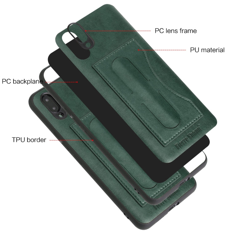 Fierre Shann Full Coverage Protective Leather Case for vivo NEX, with Holder & Card Slot