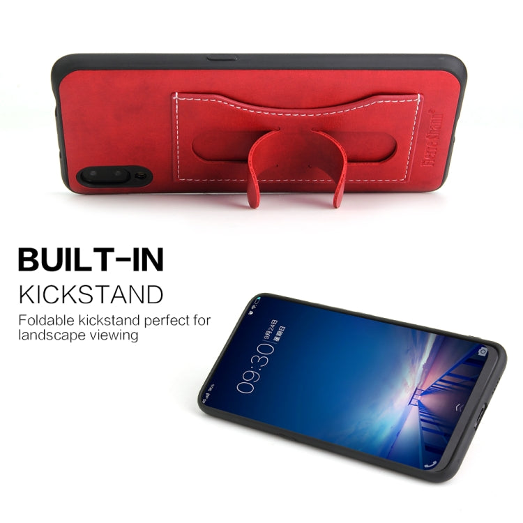 Fierre Shann Full Coverage Protective Leather Case for vivo NEX, with Holder & Card Slot
