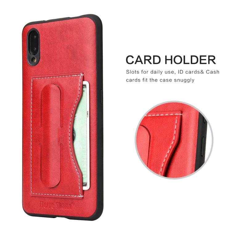 Fierre Shann Full Coverage Protective Leather Case for vivo NEX, with Holder & Card Slot