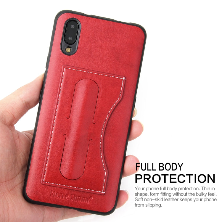 Fierre Shann Full Coverage Protective Leather Case for vivo NEX, with Holder & Card Slot