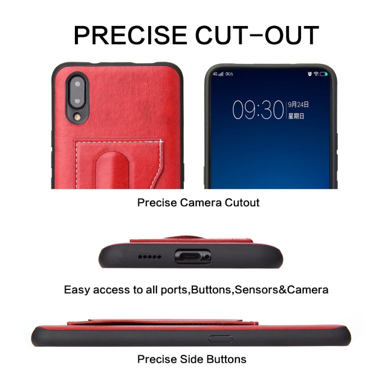 Fierre Shann Full Coverage Protective Leather Case for vivo NEX, with Holder & Card Slot