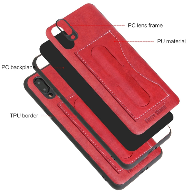 Fierre Shann Full Coverage Protective Leather Case for vivo NEX, with Holder & Card Slot