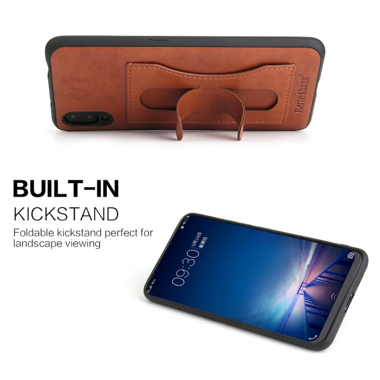 Fierre Shann Full Coverage Protective Leather Case for vivo NEX, with Holder & Card Slot