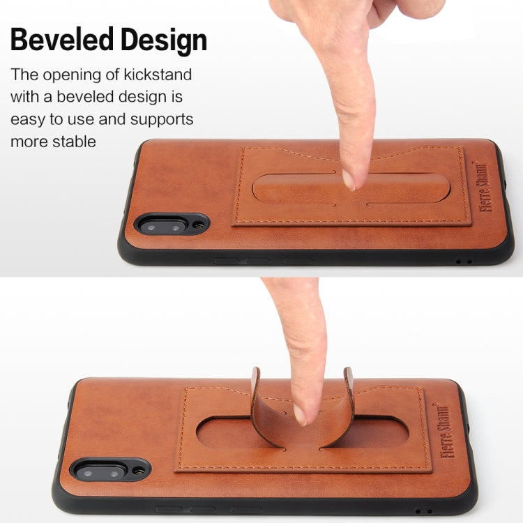 Fierre Shann Full Coverage Protective Leather Case for vivo NEX, with Holder & Card Slot