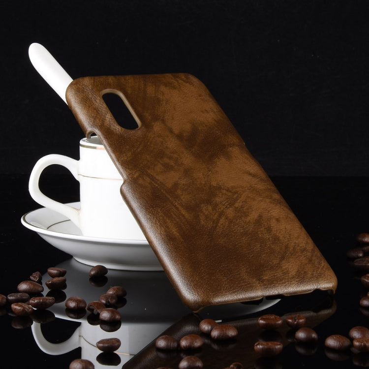 Shockproof Litchi Texture PC + PU Case for Vivo V15 Pro
