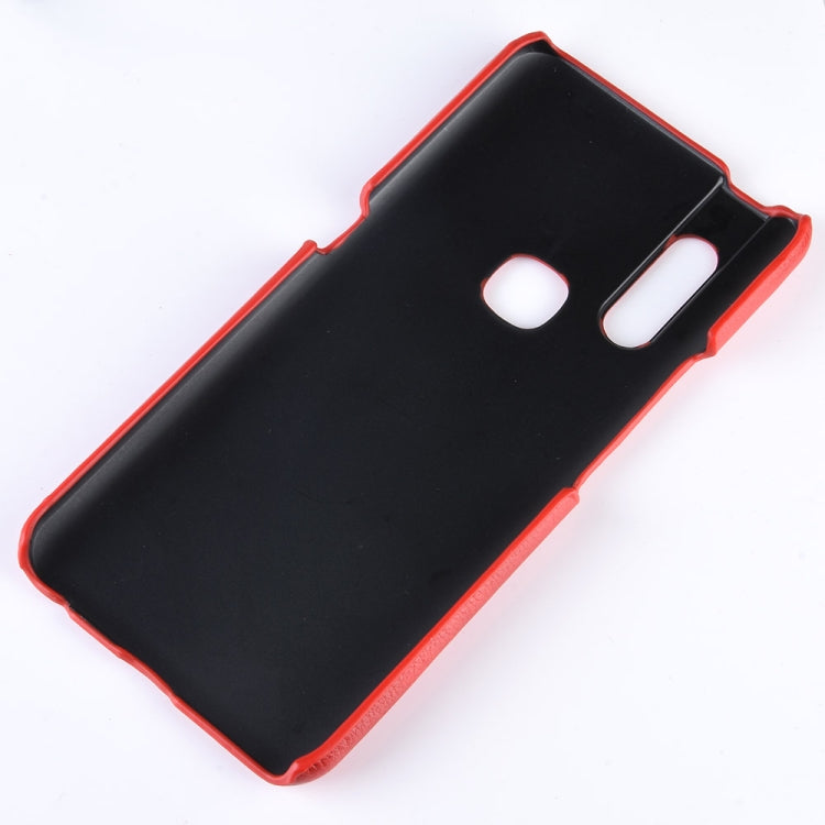 Shockproof Litchi Texture PC + PU Case for Vivo V15