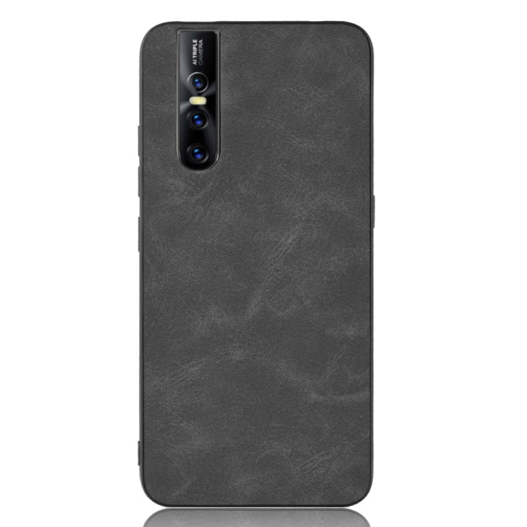 Shockproof Sheep Skin PC + PU + TPU Case for Vivo V15 Pro