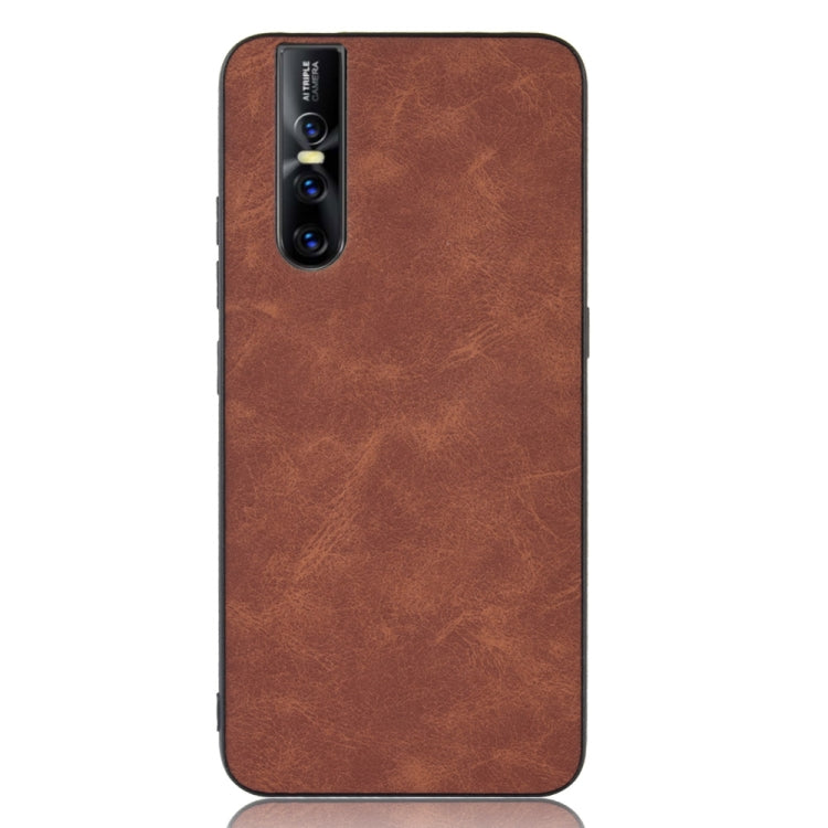 Shockproof Sheep Skin PC + PU + TPU Case for Vivo V15 Pro