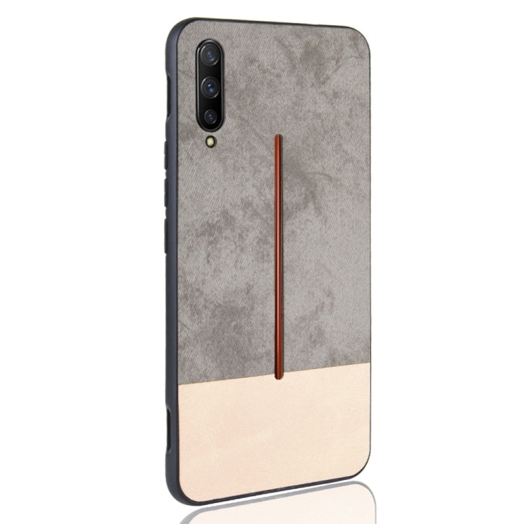 Shockproof Color Matching Denim PC + PU + TPU Case for Vivo iQOO