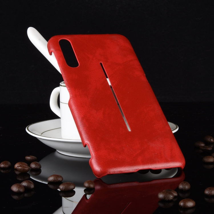 Shockproof Litchi Texture PC + PU Case for Vivo iQOO