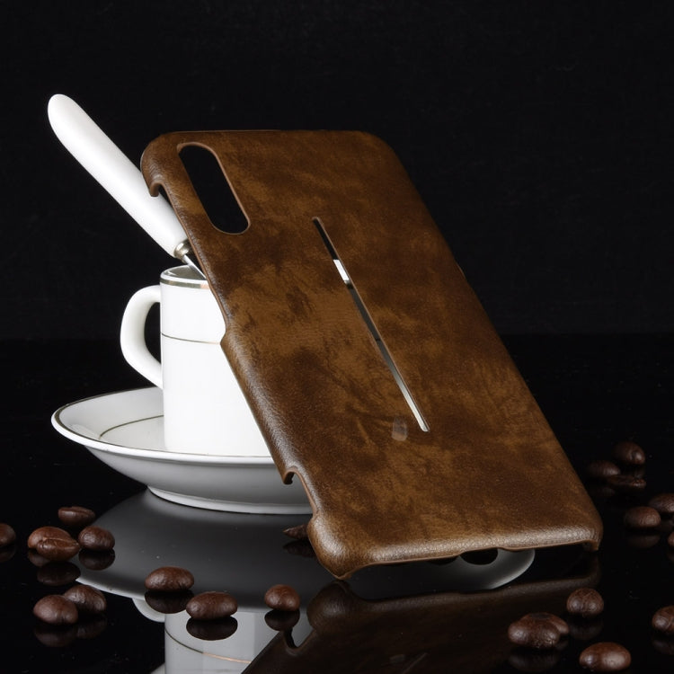 Shockproof Litchi Texture PC + PU Case for Vivo iQOO