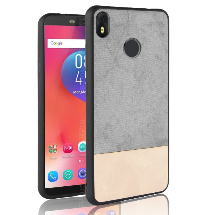 Shockproof Color Matching Denim PU + TPU Case for Tecno Infinix Hot S3 X573