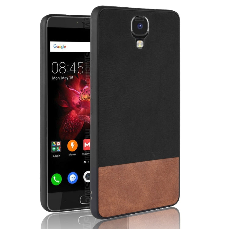 Shockproof Color Matching Denim PU + TPU Case for Tecno Note 4 X572