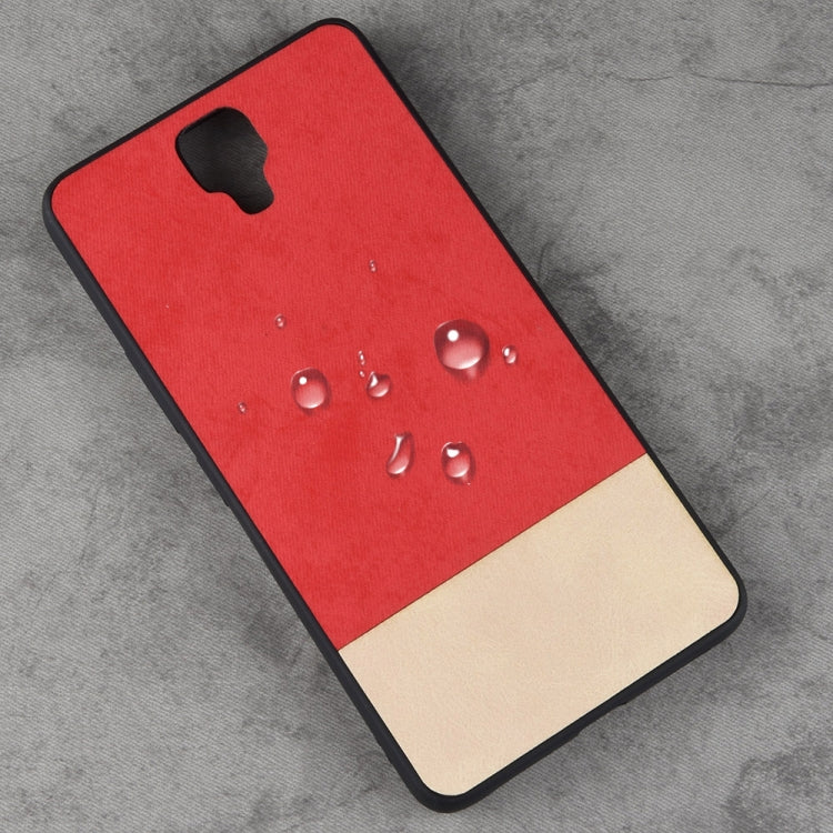 Shockproof Color Matching Denim PU + TPU Case for Tecno Note 4 X572