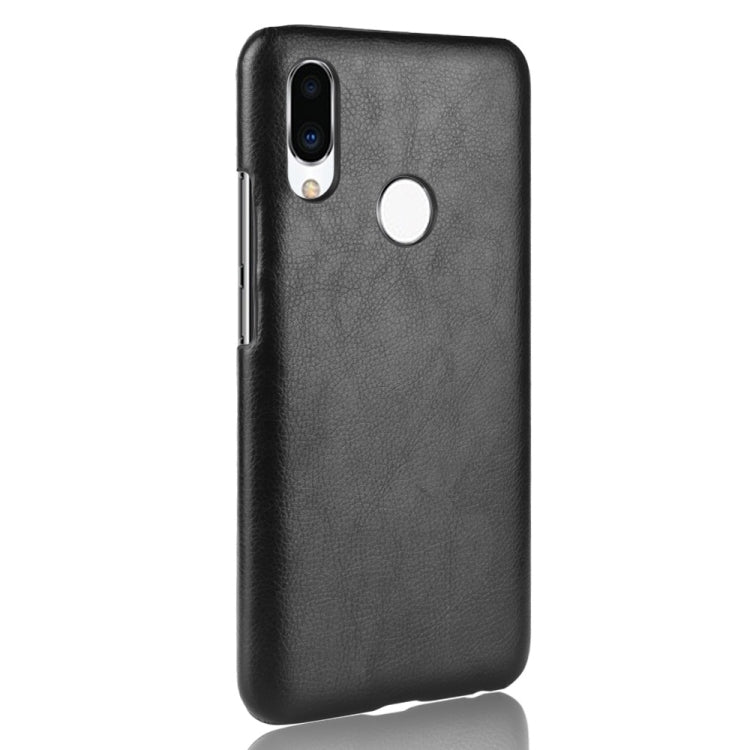 Shockproof Litchi Texture PC + PU Case for Meizu Note 9