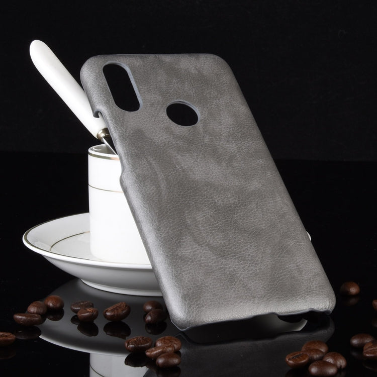 Shockproof Litchi Texture PC + PU Case for Meizu Note 9