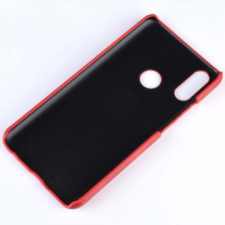 Shockproof Litchi Texture PC + PU Case for Meizu Note 9