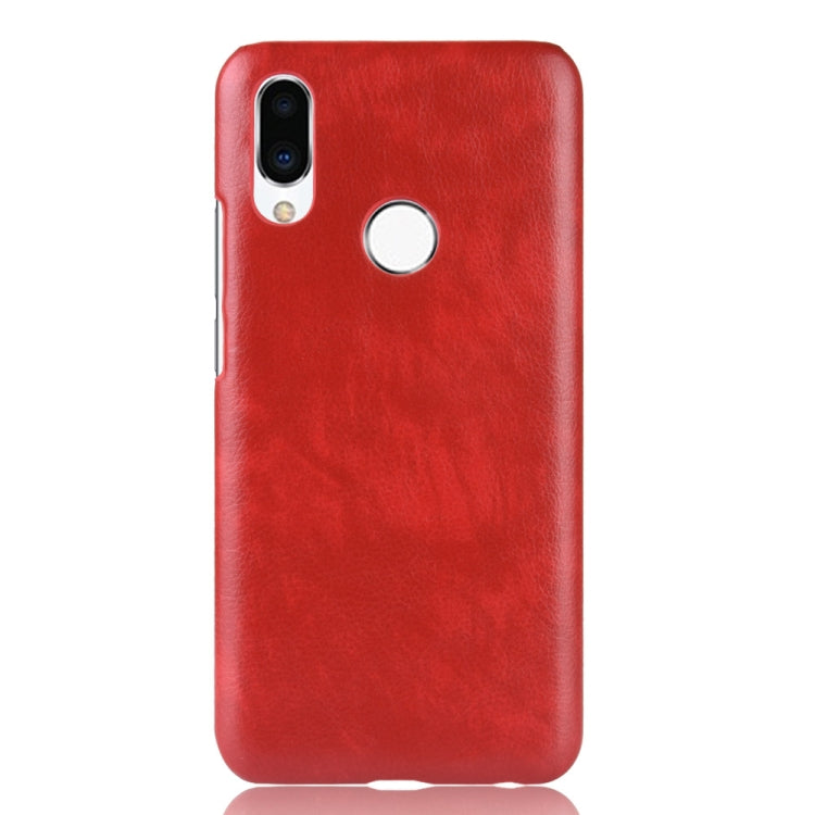 Shockproof Litchi Texture PC + PU Case for Meizu Note 9