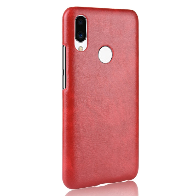 Shockproof Litchi Texture PC + PU Case for Meizu Note 9