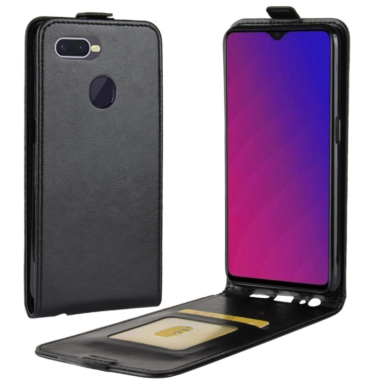 Business Style Vertical Flip Leather Protective Back Cover Case for OPPO F9 (F9 Pro) / OPPO A7x
