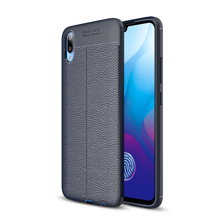Litchi Texture TPU Shockproof Case for Vivo V11 (V11 Pro)