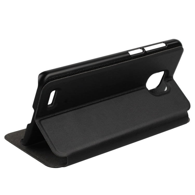 Ulefone Spring Texture Horizontal Flip Leather Case for Ulefone Note 7 with Holder(Black)