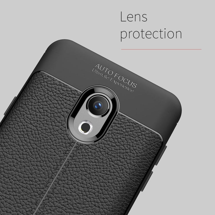 Litchi Texture TPU Protective Case for Meizu M15 & 15 Lite