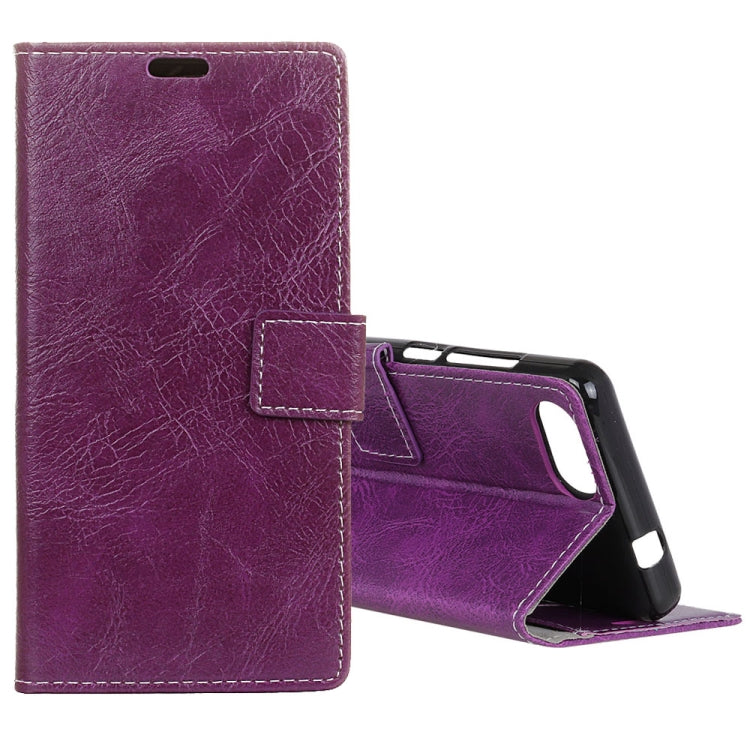 For Wiko Tommy 3 Retro Crazy Horse Texture Horizontal Flip Leather Case with Holder & Card Slots & Wallet & Photo & Environmental PU