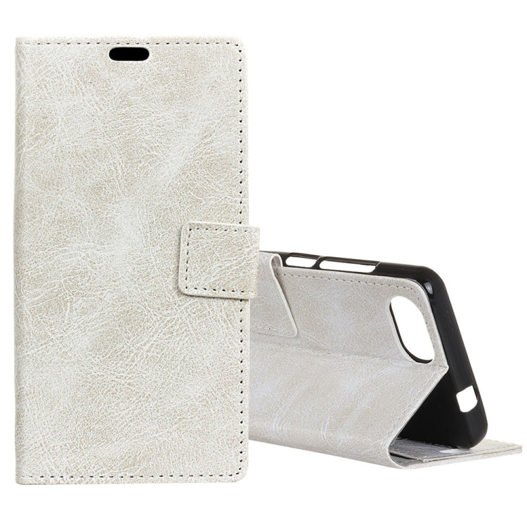 For Wiko Tommy 3 Retro Crazy Horse Texture Horizontal Flip Leather Case with Holder & Card Slots & Wallet & Photo & Environmental PU